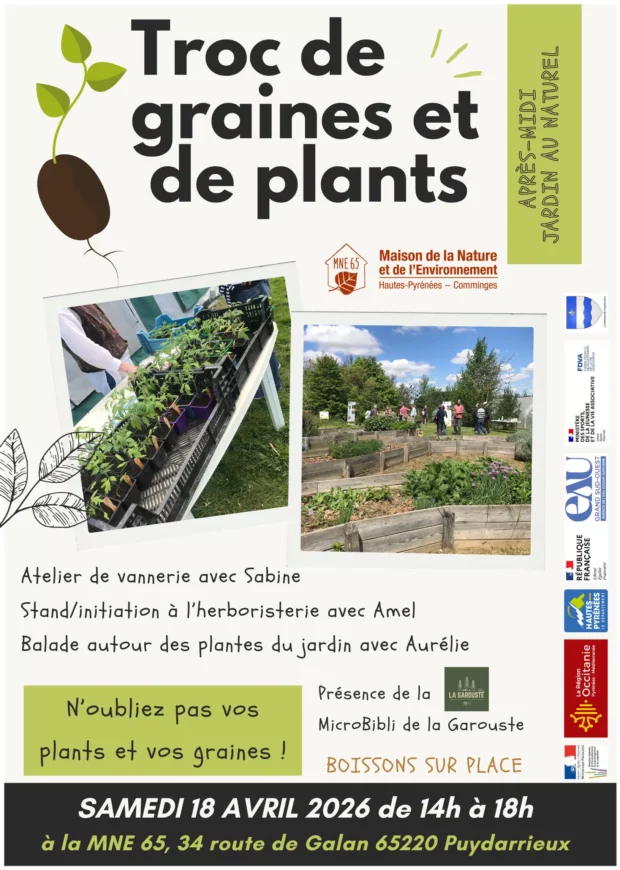 image de 🌱 Après-midi jardin au naturel : Troc de graines et de plants